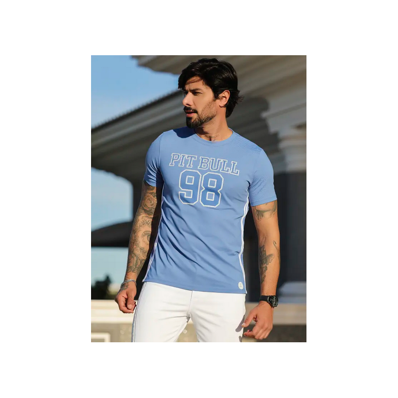 Men’s Metallic Print T-Shirt – Pit Bull Jeans