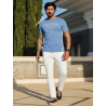 Men’s Metallic Print T-Shirt – Pit Bull Jeans