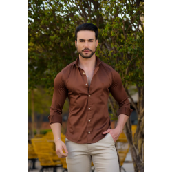 Men’s Slim Fit Long Sleeve...