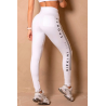 White Enjoy the Moment Leggings