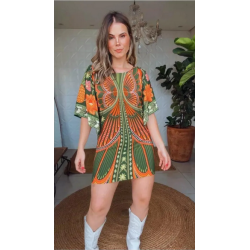 Farm Short Dress Doce Voo